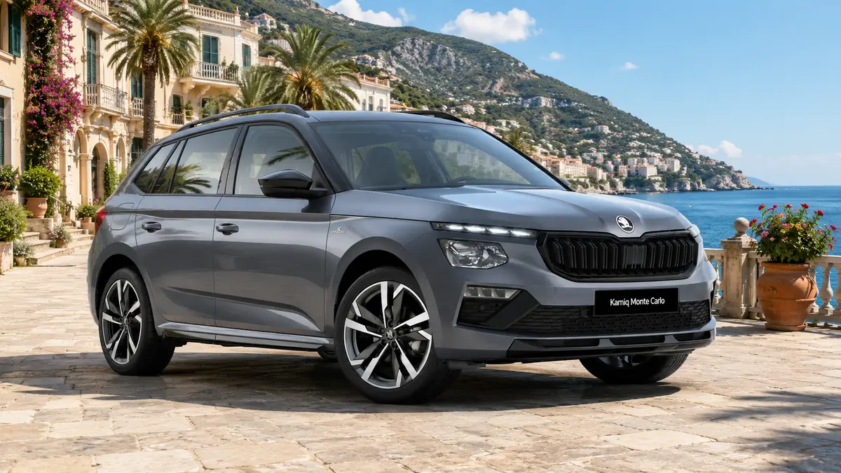 Škoda Kamiq Monte Carlo – en alquiler en Trnava – gris