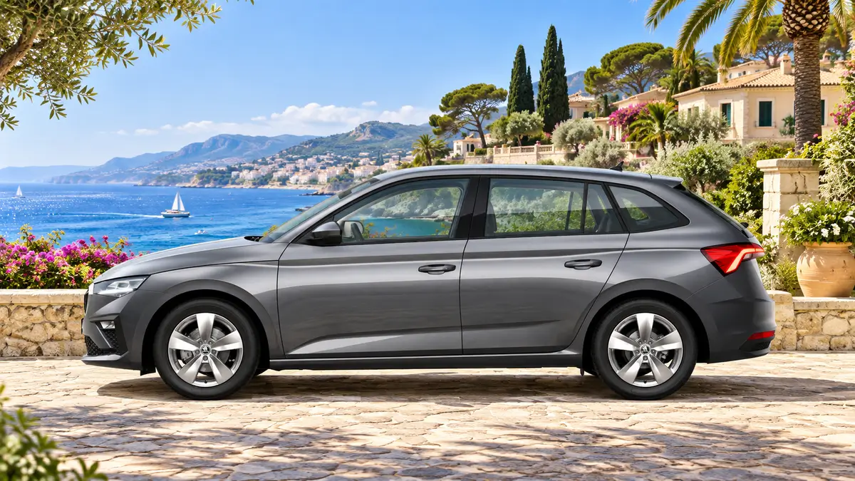 Skoda Scala Selection – en alquiler en Alicante - vista lateral