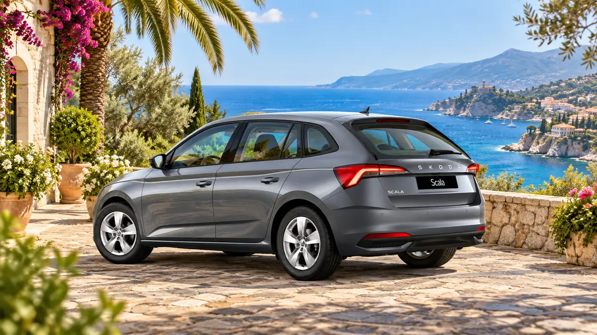 Skoda Scala Selection – en alquiler en Alicante - vista trasera